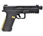 Preview: Cyma CM135 "SAI BLU" Black/Gold Pistole 0,5 Joule AEP